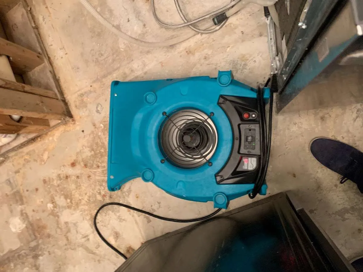 Air mover drying equipment for Mold Remediation & Removal in Ankeny
